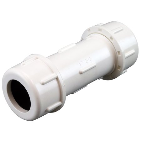 APOLLO BY TMG 1 in. x 1 in. PVC Compression Coupling PVCCOMP1